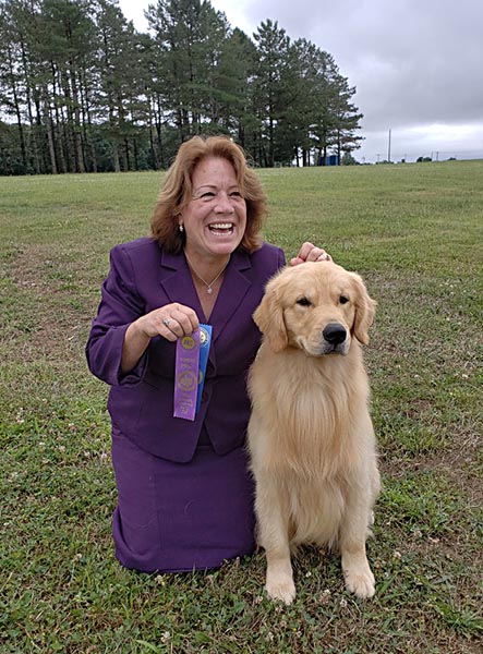 CH K-Jen's N Charms Tis My Favorite Cappuccino Blend cappy winners dog